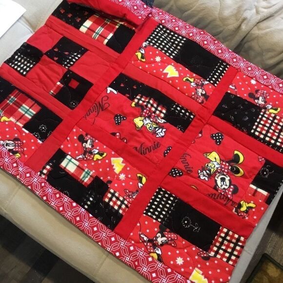 NWT. Hand Crafted Doll/Stuffed Animal Quilt - Picture 1 of 6